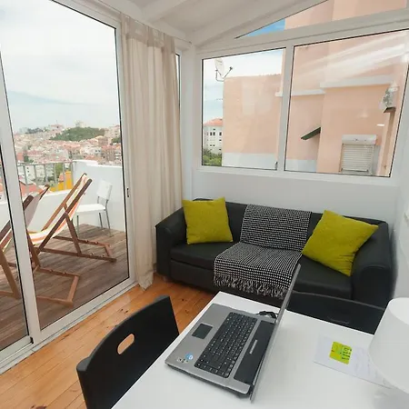 Apartment Shortstayflat Lisbon Terrace - Graca *